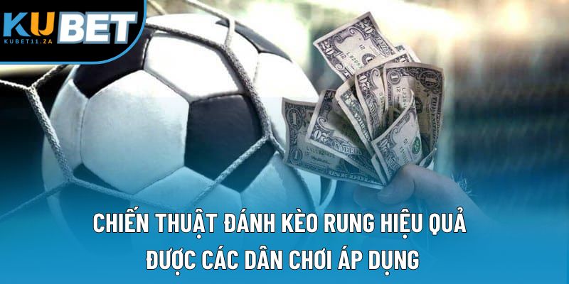 Chiến thuật đánh kèo rung hiệu quả được các dân chơi áp dụng Chiến thuật đánh kèo rung hiệu quả được các dân chơi áp dụng