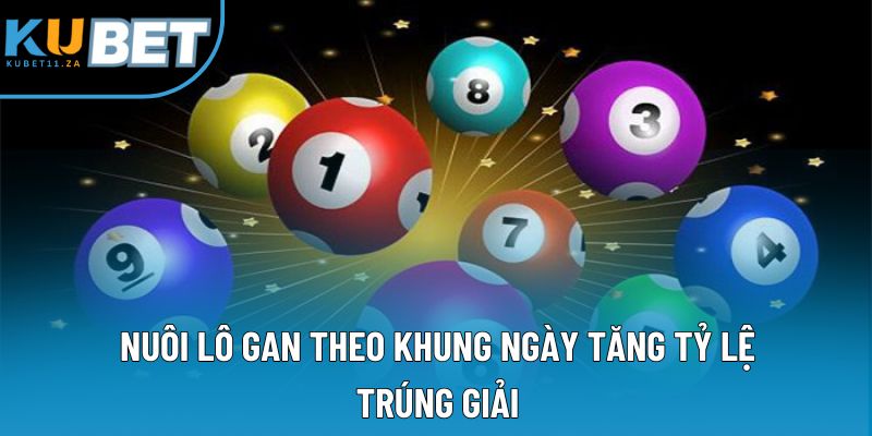 Nuôi lô gan theo khung ngày tăng tỷ lệ trúng giải Nuôi lô gan theo khung ngày tăng tỷ lệ trúng giải